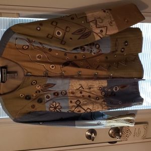 Lined light weight jacket